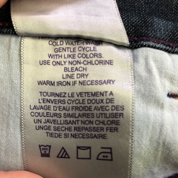 NYDJ Jeans Lift Tuck  Rhinestone Pocket Sz 4 - Picture 6 of 8